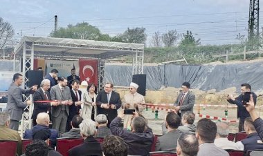 Krefeld Merkez Cami yeni binasının temeli atıldı