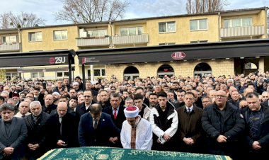 Hoca Eryılmaz'ın cenaze namazı kılındı