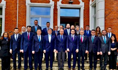 Bilal Erdoğan, UID Köln Genel Merkezini Ziyaret Etti