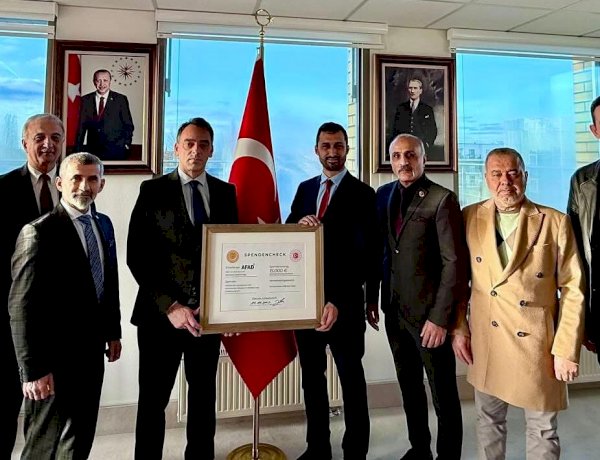 Gazze İçin Krefeld’den 15 Bin Euro’luk Yardım