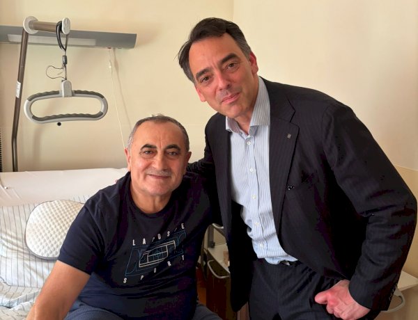 Başkonsolos İzbul’dan Euro Gerçek Yazıişleri Müdürümüz Karaca’ya geçmiş olsun ziyareti