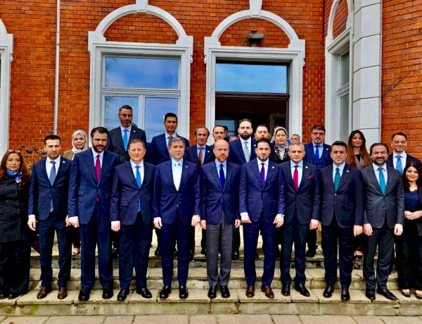 Bilal Erdoğan, UID Köln Genel Merkezini Ziyaret Etti