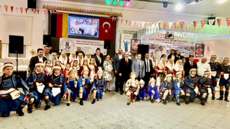 BALIKESİR'İN 101. KURTULUŞ YILI ALMANYA’DA COŞKU İLE KUTLANDI